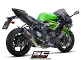 SC Project Titanium Central Link Pipe - Kawasaki Ninja ZX-6R 636 (2019 - 21)