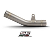 SC Project Titanium Central Link Pipe - Kawasaki Ninja ZX-6R 636 (2019 - 21)