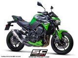SC Project GP-M2 Carbon Fiber Slip-on Exhaust - Kawasaki Z900 (2020)