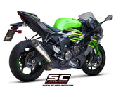 SC Project S1 Titanium Exhaust - Kawasaki Ninja ZX-6R 636 (2019 - 21)