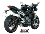SC Project SC1-R Titanium Exhaust - STREET TRIPLE 765 -S/R/RS (2017 - 19)