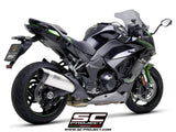 SC Project SC1-R Titanium Exhaust - Kawasaki Ninja 1000 SX (2020)