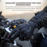 Viaterra Tundra V3 Waterproof/Winter Motorcycle Riding Gloves