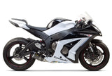 Two Brothers Racing S1R Black Carbon Slip-On Exhaust - Kawasaki Ninja ZX-10R (2011 - 15)