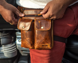 Stroll & Swing Leather Thigh Bag