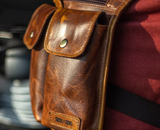 Stroll & Swing Leather Thigh Bag