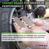 Crank1 Brake Pad (Rear) - CB312