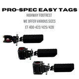 Prospec Easy Tags Highway Footrest - ET400