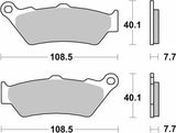 SBS Brake Pad 674 LS ( Rear )