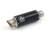 Arrow GP2 Dark Slip-On Exhaust - Kawasaki Ninja 300 (2013 - 17)