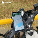 BOBO BM4 PRO Jaw-Grip Bike Phone Holder with Vibration Controller