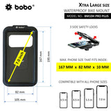 BOBO BM10H Pro Plus Waterproof Phone Holder With Damper
