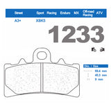 CL Brake Pads 1233XBK5 - KTM RC 390 (2021 - 23)