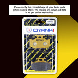 Crank1 Brake Pad (Rear) - CRM234
