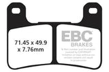 EBC Fully Sintered Brake Pads - FA379HH