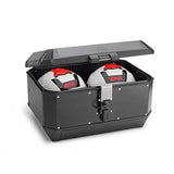 GIVI Trekker Alaska 56L Aluminium Black Top Box