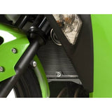 R&G Black Radiator Guard - Kawasaki Ninja 250R/300