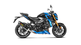 Akrapovic Carbon Slip-On Line Exhaust - Suzuki GSX-S 750 (2017 - 20)