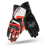 Shima STR-2 Red Fluorescent Riding Gloves