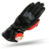 Shima STR-2 Red Fluorescent Riding Gloves
