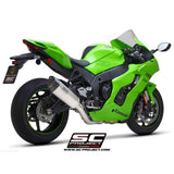 SC Project SC1-R Titanium Exhaust - Kawasaki Ninja ZX10R/RR (2021 - 24)
