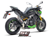 SC Project SC1-R Muffler Carbon Fiber Exhaust-Kawasaki Z900 (2020-23)