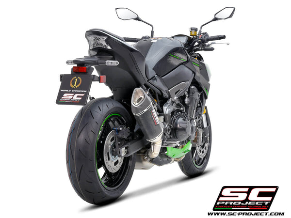 SC Project SC1 R Muffler Carbon Fiber Exhaust for Z900 Riderz Planet