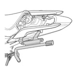 Buy SHAD universal mount for side case at Riderz Planet