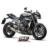 SC Project S1 Exhaust - Triumph Street Triple 765 S/R/RS (2017 - 19)