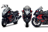 Zero Gravity Double Bubble Windscreen - Suzuki Hayabusa 1300 Gen 2 (2008-20)
