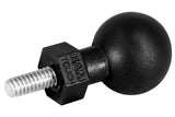 RAM BASE - MIRROR SCREWS M8 * 1.25 TOUGH BALL MALE THREAD 25MM (1") BALL