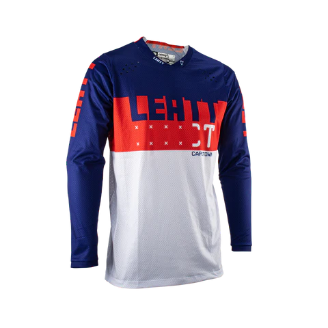 Buy leatt jersey moto lite royal at Riderz Planet