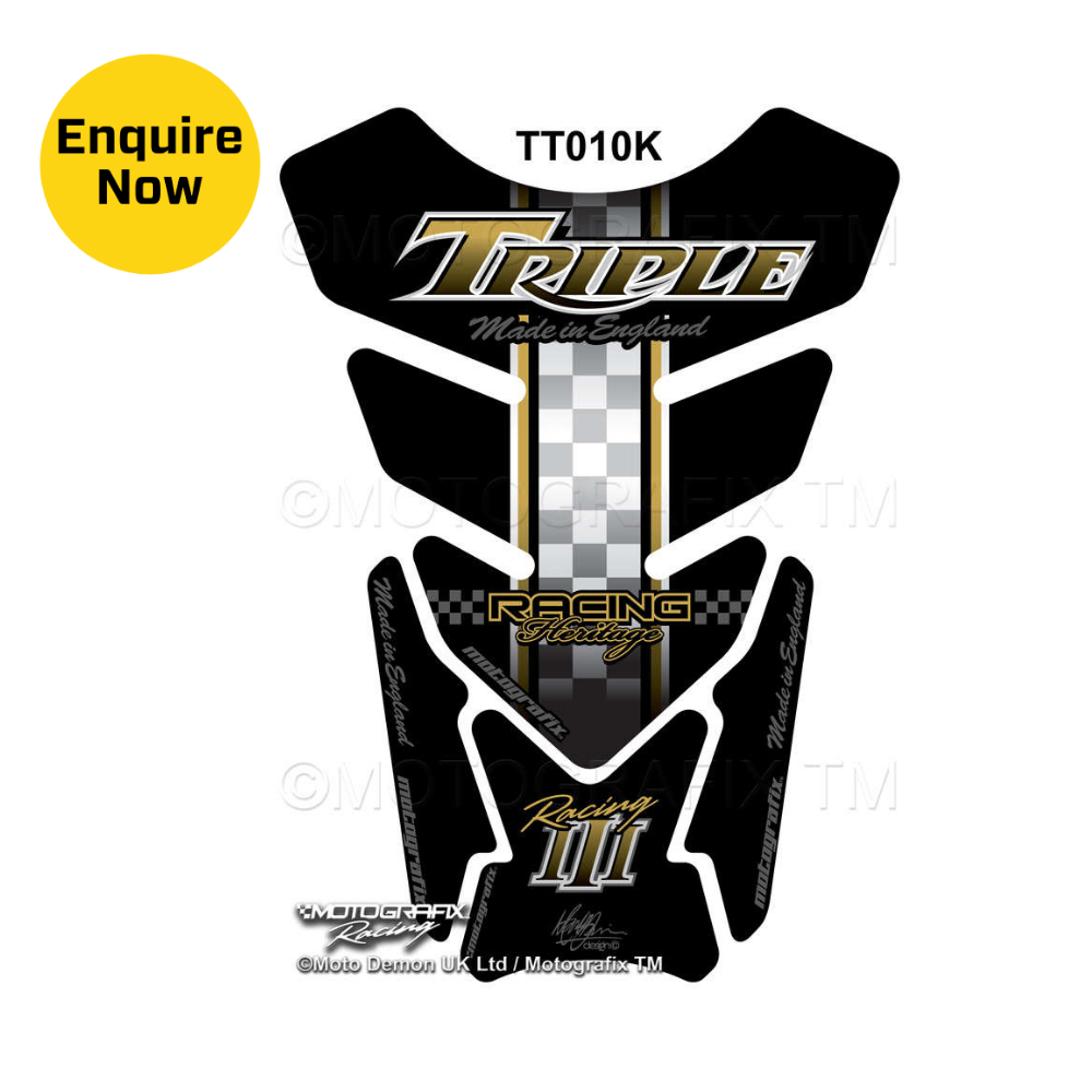 Buy Motografix tank pads for triumph at Riderz Planet