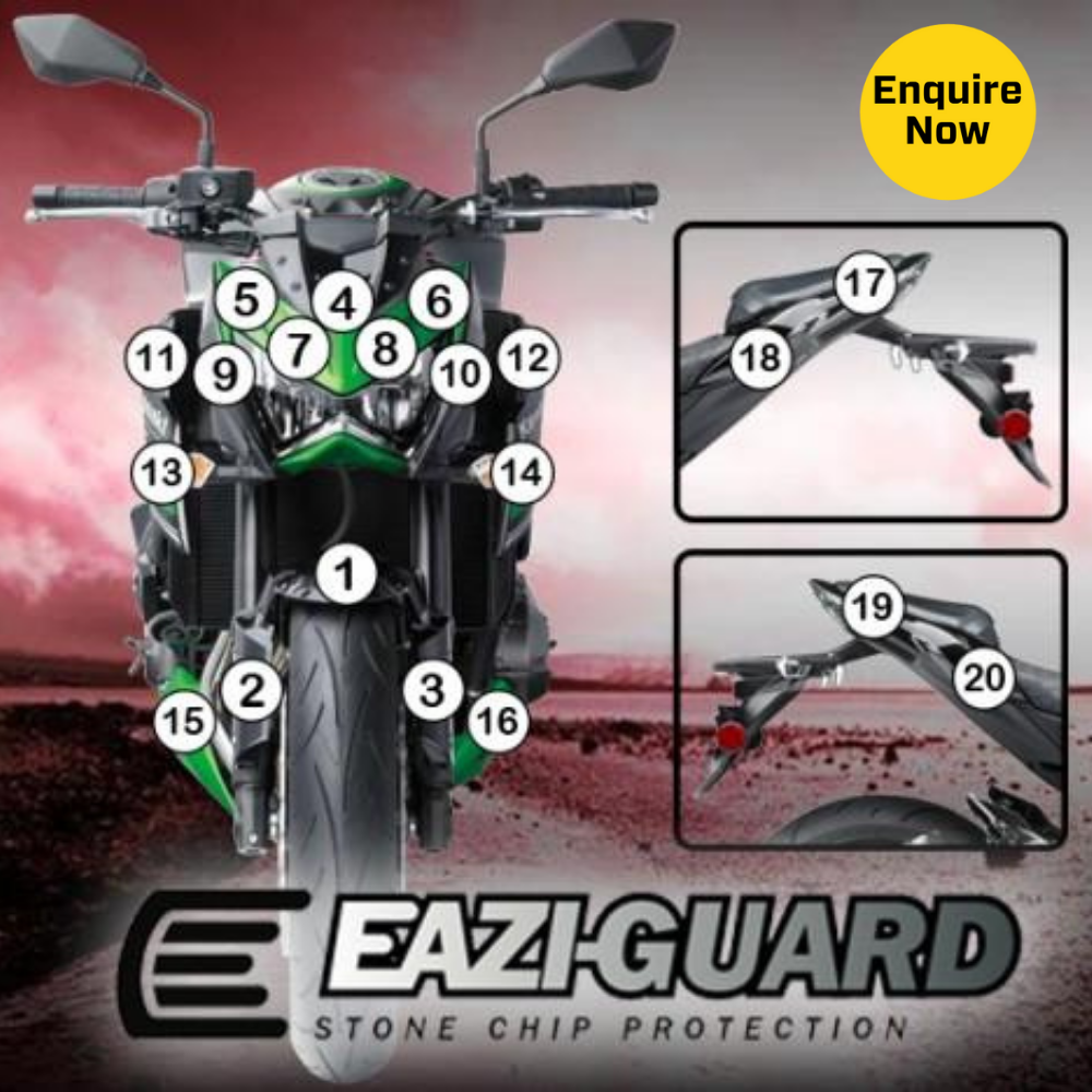 Buy Eazi guard paint protection kit for kawasaki at Riderz Planet