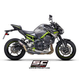 SC Project CR-T Carbon Fiber Exhaust - Kawasaki Ninja Z900 (2020 - 23)