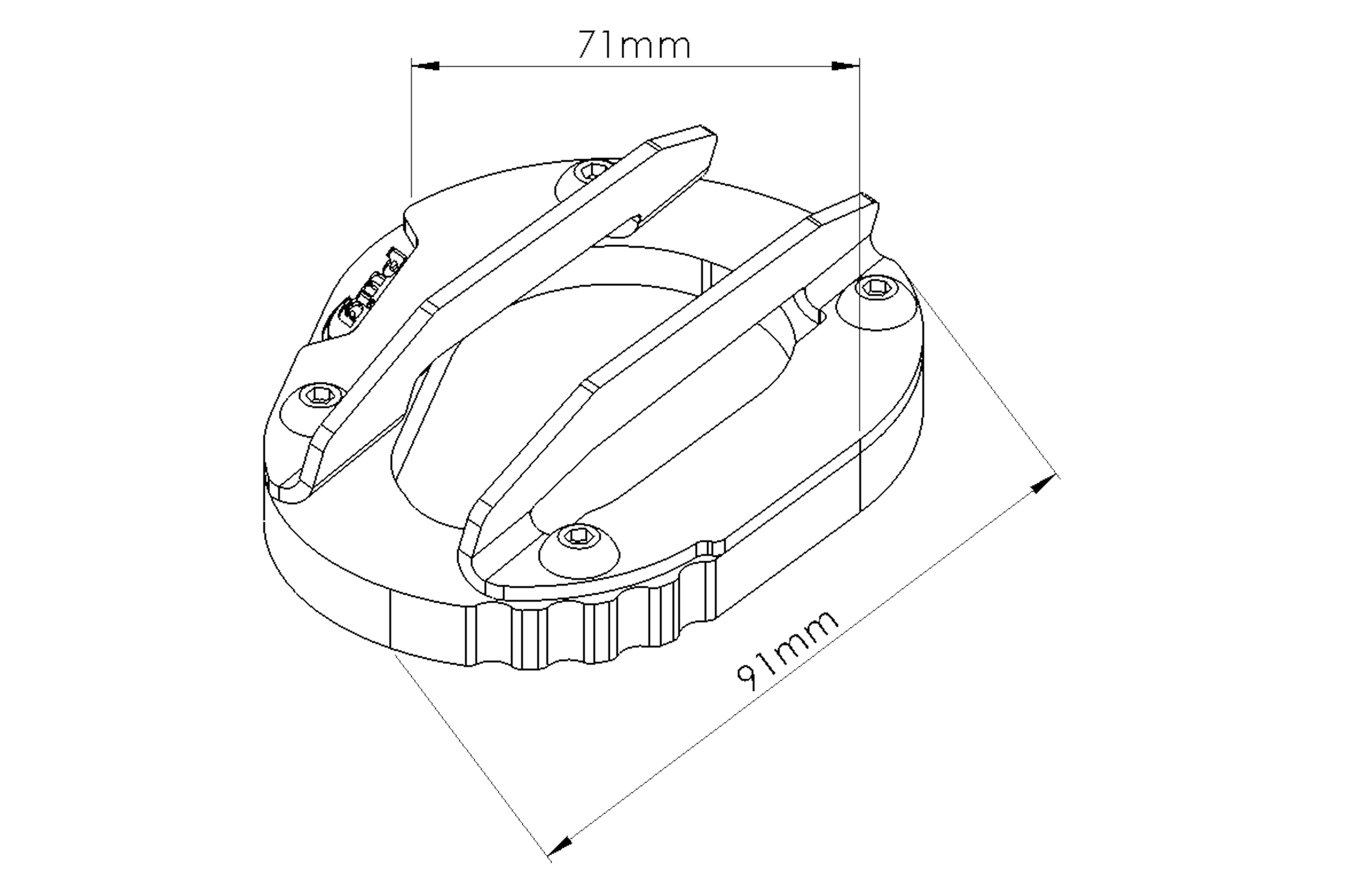 Buy Puig SIde stand extender for triumph at Riderz Planet
