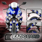 Buy Eazi Paint protection kit for yamaha at Riderz Planet