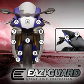 Buy Eazi Paint protection kit for yamaha at Riderz Planet