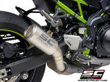 SC Project CR-T Titanium Exhaust with Carbon Protection-Kawasaki Z900 (2020)