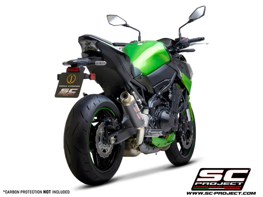 SC Project GPM2 Carbon Fiber Muffler for Z900 Riderz