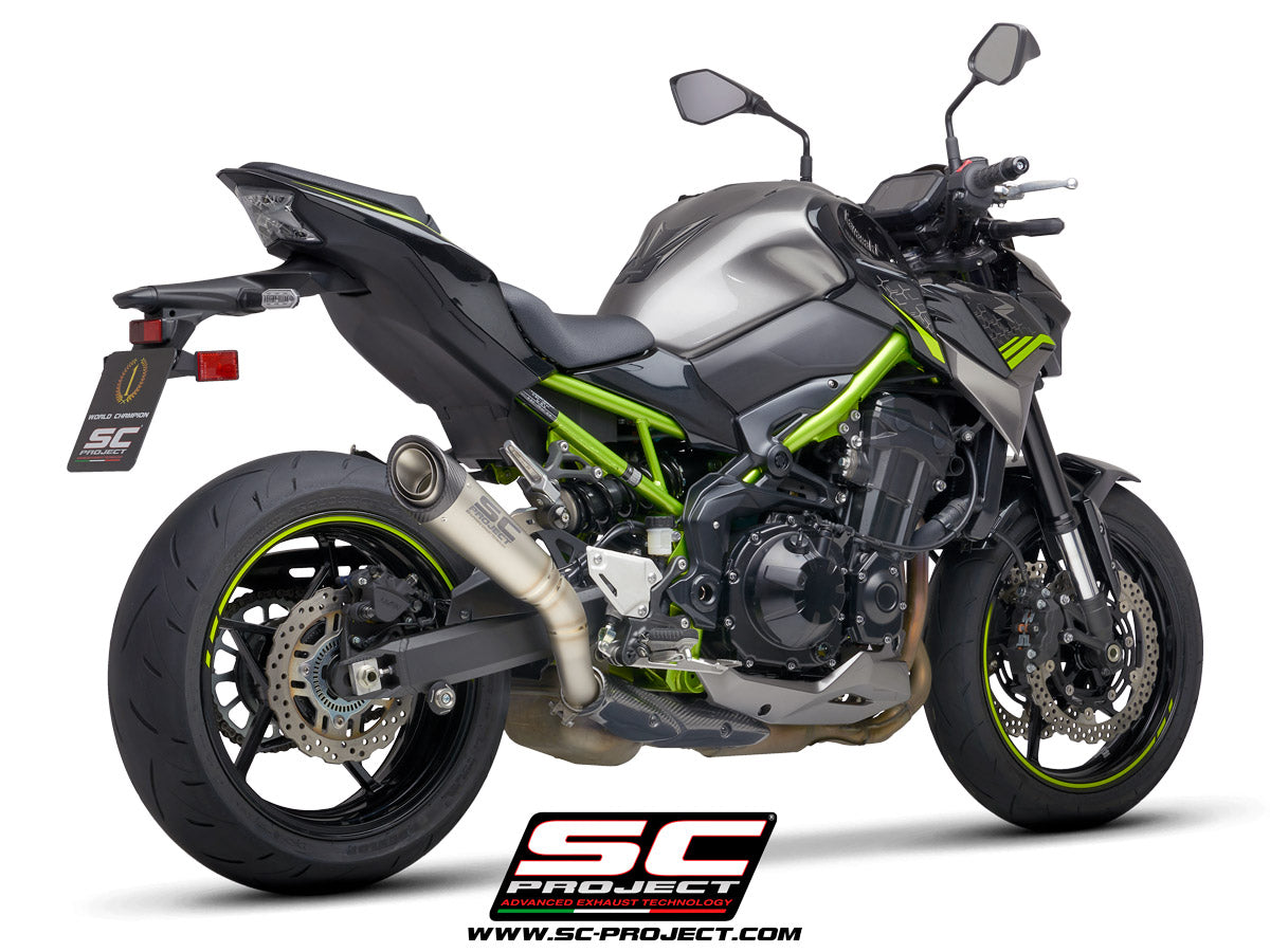 SC Project S1 Titanium Exhaust-Kawasaki Z900 (2020)