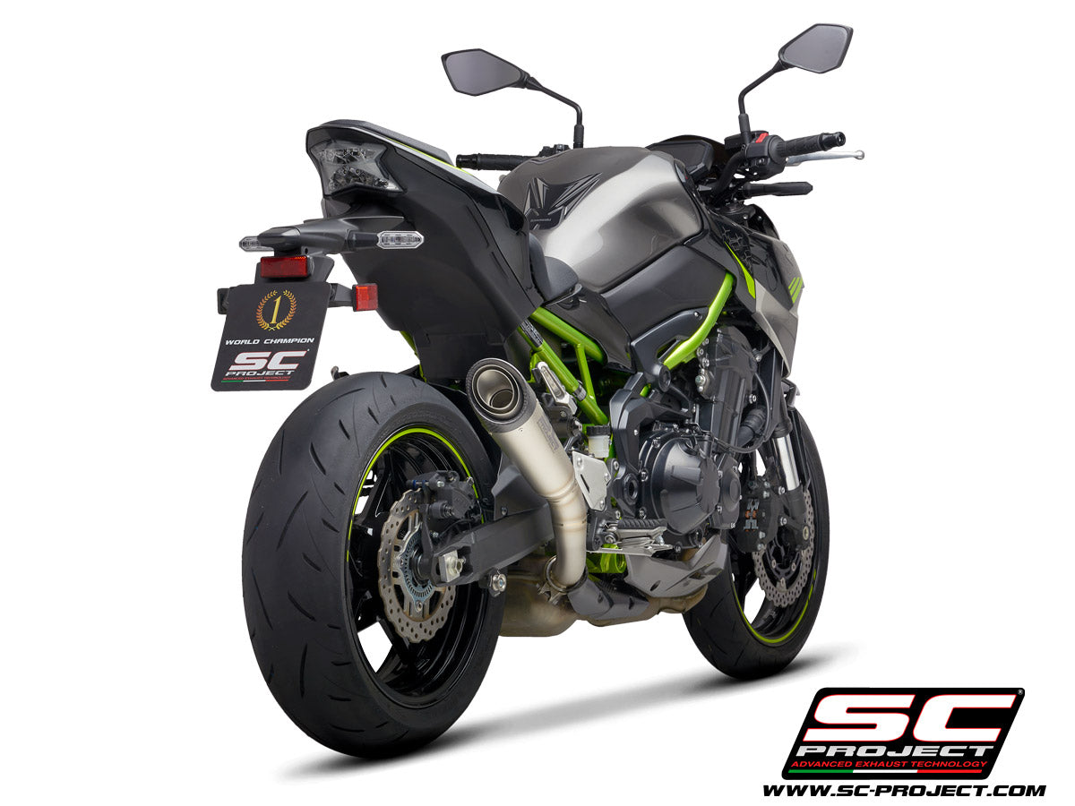 SC Project S1 Titanium Exhaust-Kawasaki Z900 (2020)