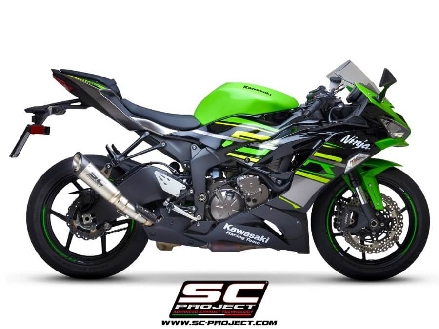 SC Project S1 Titanium Exhaust for ZX-6R