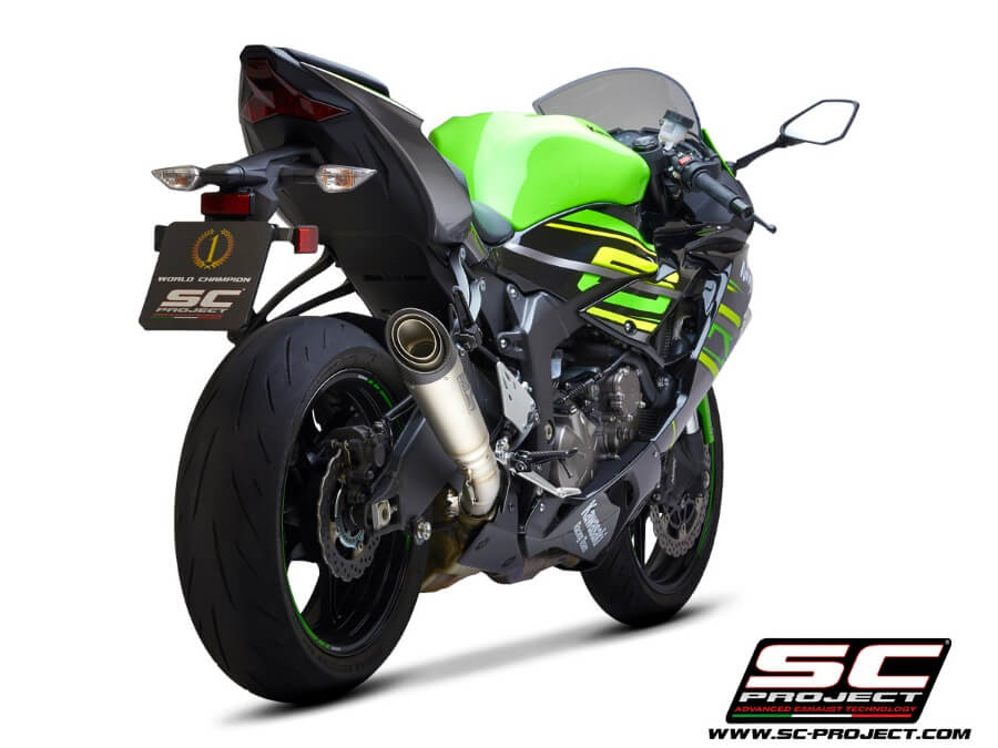 SC Project S1 Titanium Exhaust for ZX-6R