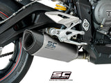 SC Project SC1-R Titanium Exhaust - STREET TRIPLE 765 -S/R/RS (2017 - 19)