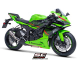 SC Project CR-T Titanium Slip-on Exhaust-Kawasaki Ninja ZX-6R (2019-21)