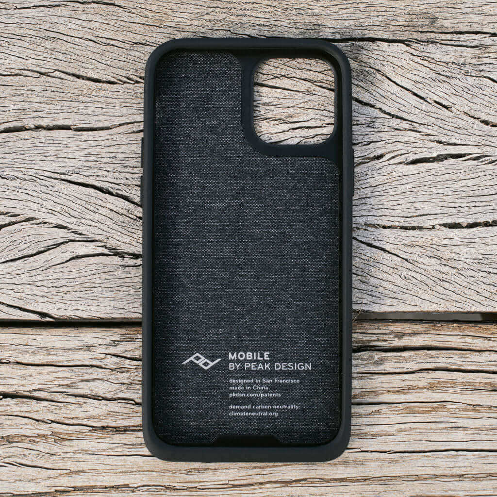 Peak Design Everyday Charcoal IPhone 14 Pro Mobile Case