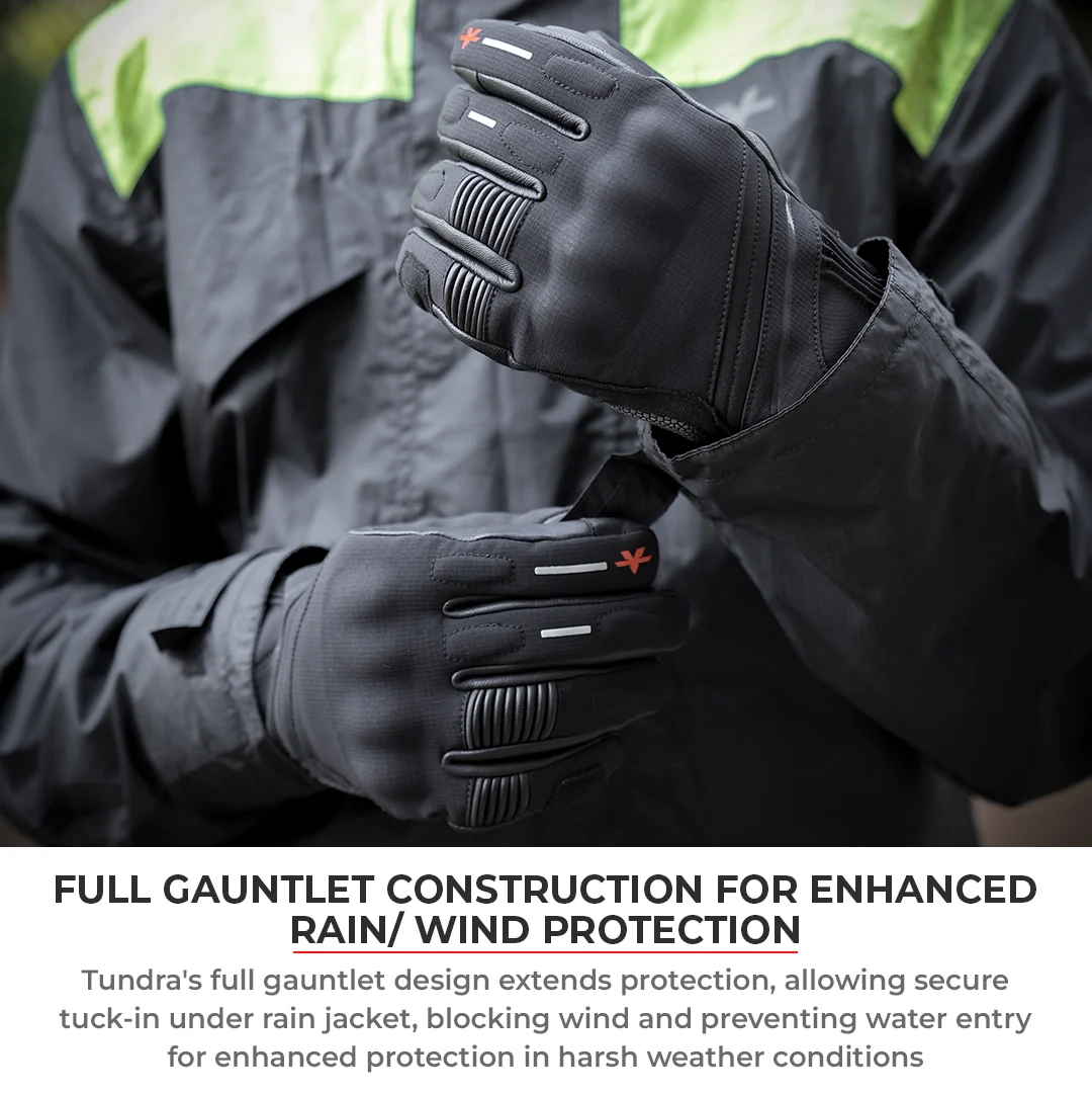 Viaterra Tundra V3 Waterproof/Winter Motorcycle Riding Gloves