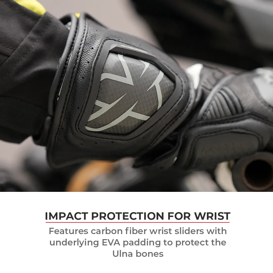 Viaterra Grid MK3 Full Gauntlet Motorcycle Gloves