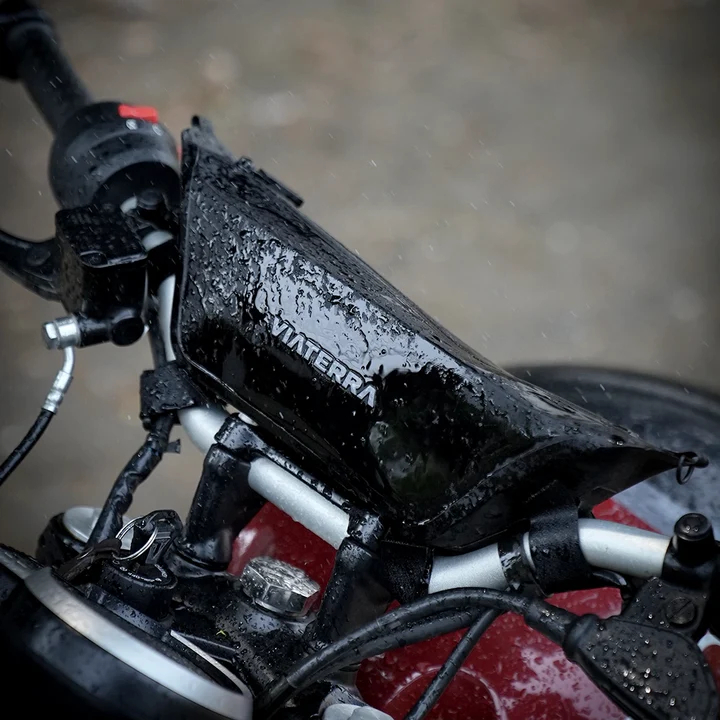 Viaterra 100% Waterproof Motorcycle Handlebar Bag